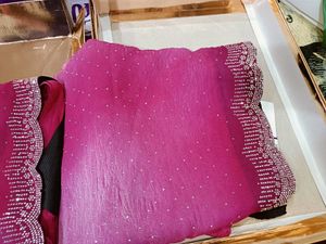 Stunning Embellished Ombre Saree