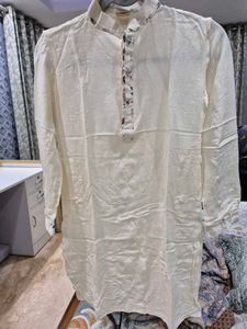 Boy's Floral Manyavar Kurta Set