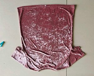 Shein velvet tshirt