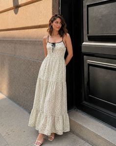 Chic Floral Maxi Dress