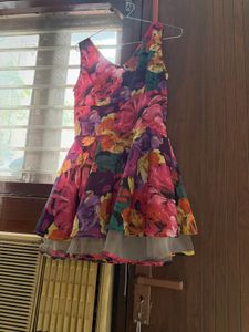 Vibrant Floral Mini Dress