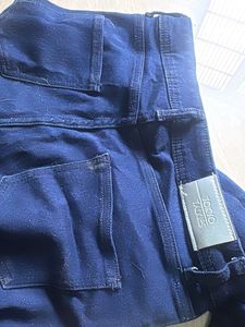 Classic Navy Blue Skinny Fit Jeans