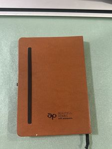 Brown Patterned Journal