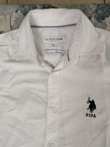 US Polo Assn White Shirt for men