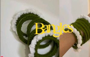 Crochet aesthetic Bangles