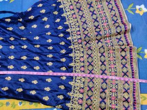 New Royal Blue Lehenga