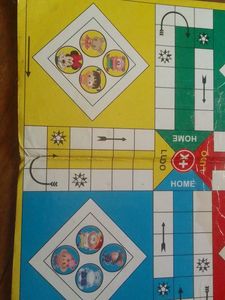 Ludo And Snake Game Board