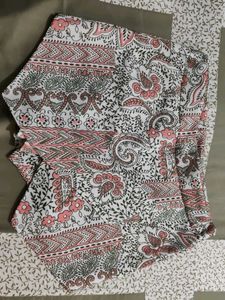 Boho Print Mini Skort waist 28-30