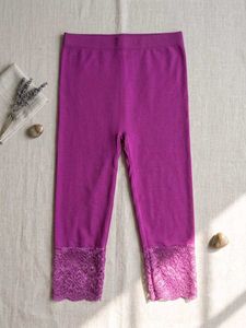 ✨ Women’s Lace Hem Leggings | Stylish &amp; Comfortabl