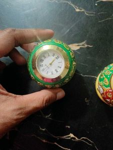 Decorative Marble Table Clock