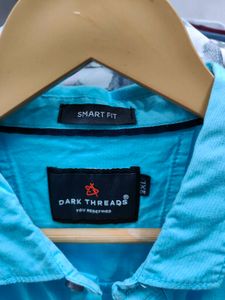 Stylish Blue Men's Shirt