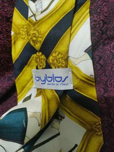 Rajput Patterned Men's Tie- Made In Italy