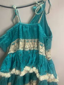 Boho Tiered Mini Dress