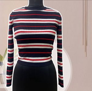 Fitted Striped Top