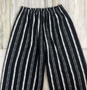 Straight Fit Elasticated Casual Pants
