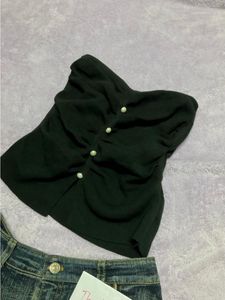 Chic Black Tube Top 32-34