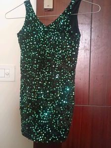 Sparkly Sequin Mini Dress