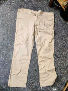 Casual Beige Pants