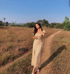 Floral Print Maxi Dress