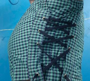 Cute Gingham Crop Top