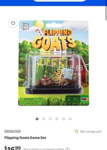 Flipping Goats Game Set