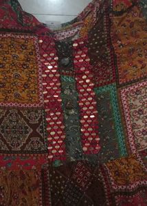 long anarkali gown