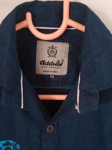 6-7 yrs boy full sleeves pure cotton shirt hardly used once or twice.