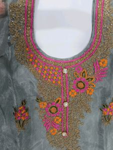 Grey Colour Fancy Suit For Women