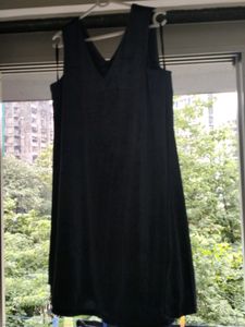 Sleeveless V-Neck Dress