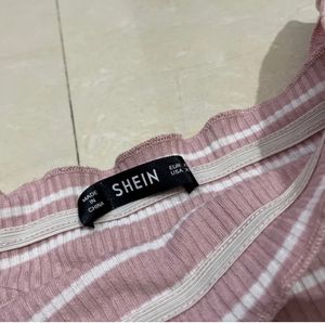 SHEIN - Off Shoulder Crop Top