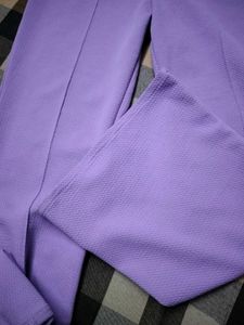 Lavender Flare Pants