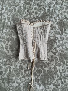 Elegant Lace Corset Top
