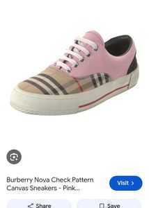 Burberry Nova Check Sneakers