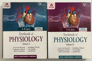 A K Jain Textbook of Physiology Vol. 1 &amp; 2