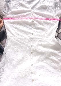 Urbanic White cocktail dress..