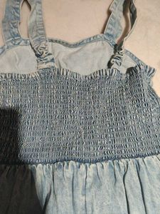 Dungree Denim Dress