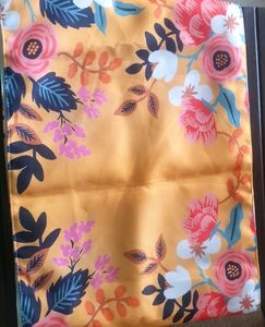 Table Runner Yellow Floral Print