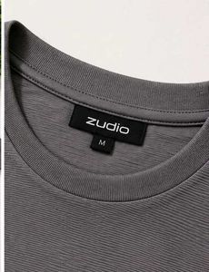 Zudio Men’s gray Ribbed T-shirt