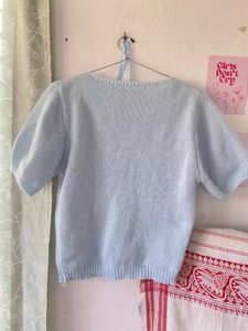 SALE:- Cute Blue Bow Sweater