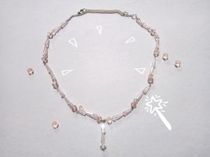 Dazzling Rose Gold Theme Necklace 💎