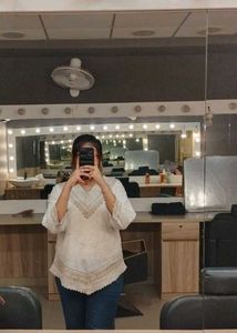 beige kurti