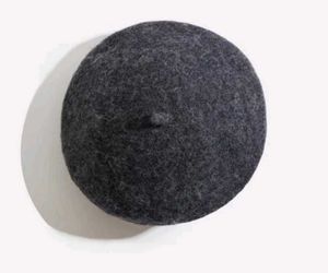 Gray Beret Hat