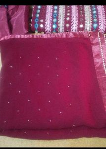 Beautiful mirror work suit