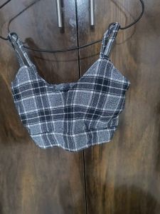 Chic Plaid Two-Piece Set