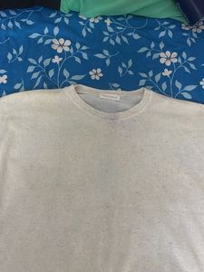 Comfortable Light Grey Tunic Top