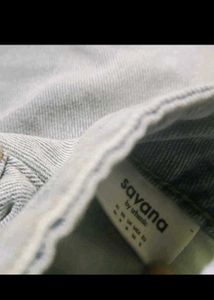 brand new Savana Baggy Light Wash Denim Jeans