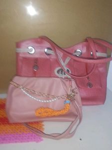 combo Pink Handbags