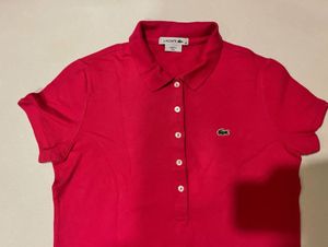 Lacoste Fucsia Polo Shirt