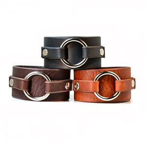 Leather Cuff Bracelet Unisex