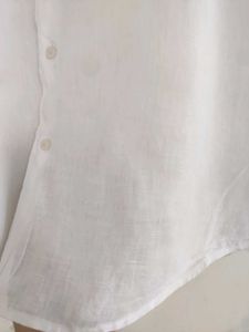 Classic White Linen Shirt
